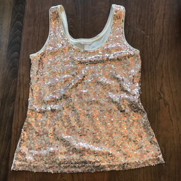 ⭐️ 3/$15: Banana Republic Sequin Tank - Picture 1 of 4